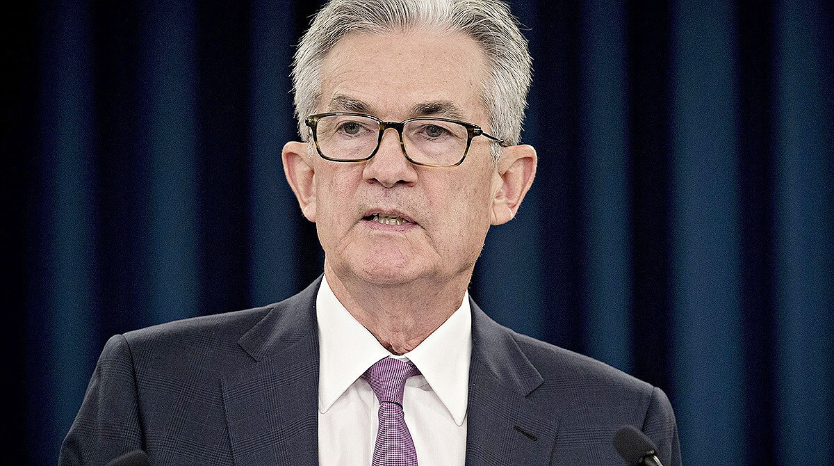 ตลาดหุ้นสหรัฐฯ รูดลงหลังคำพูดของนาย Powell ประธาน Fed