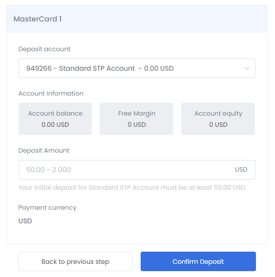 trade Baidu stock with ZFX - Step 3